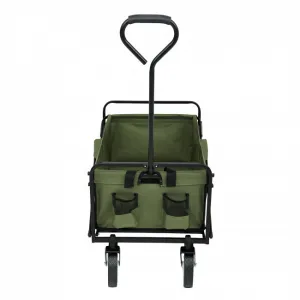 Ak furniture Zahradní vozík TYRS 145L zelený