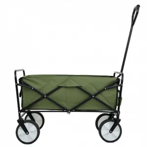 Ak furniture Zahradní vozík TYRS 145L zelený