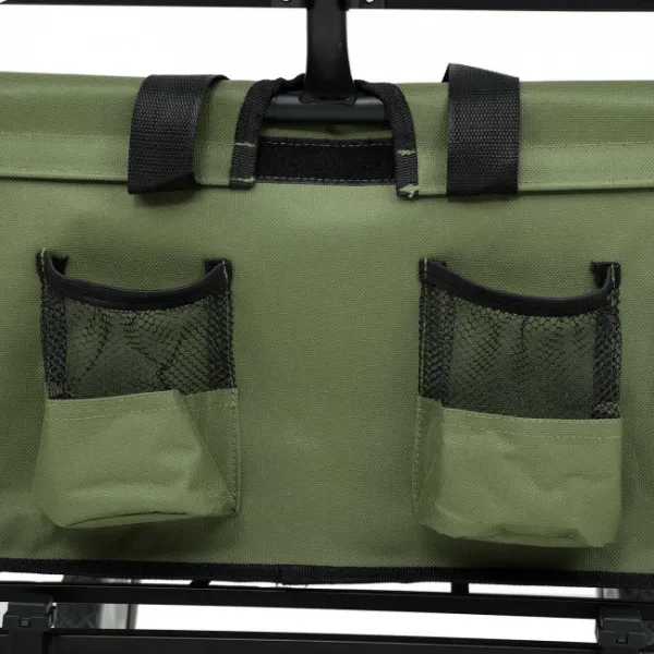 Ak furniture Zahradní vozík TYRS 145L zelený