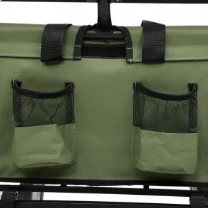 Ak furniture Zahradní vozík TYRS 145L zelený