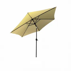Ak furniture Zahradní slunečník ORIENT 270 cm béžový