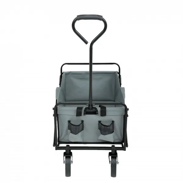 Ak furniture Zahradní vozík TYRS 145L šedý
