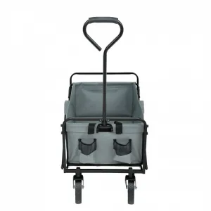 Ak furniture Zahradní vozík TYRS 145L šedý