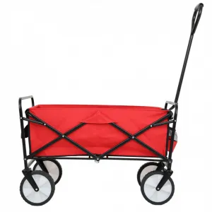 Ak furniture Zahradní vozík TYRS 145L červený