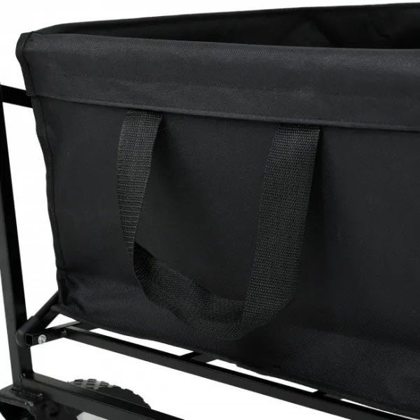 Ak furniture Zahradní vozík TYRS 145L černý