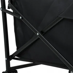 Ak furniture Zahradní vozík TYRS 145L černý