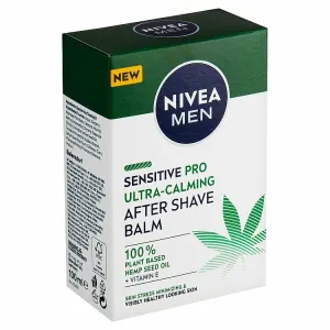 Nivea Men Sensitive Hemp balzam po holení s konopným olejom 100 ml