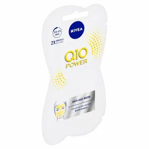 Nivea Q10 vyhladzujúca maska proti vráskam 2x7.5 ml