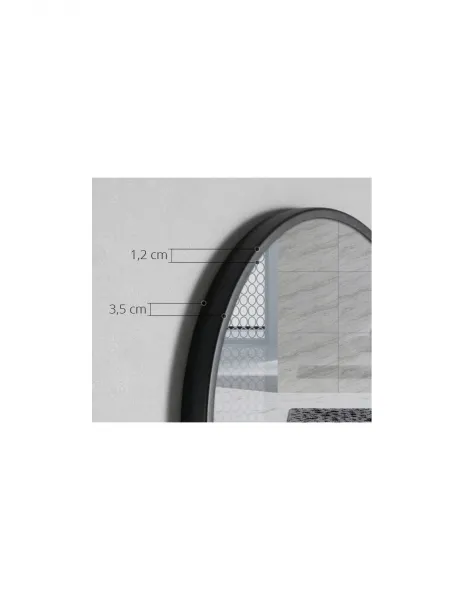 Vasagle zrkadlo 15098-70 cm