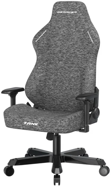 Herná stolička DXRacer TANK sivá, látková_