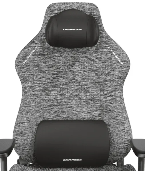 Herná stolička DXRacer TANK sivá, látková_