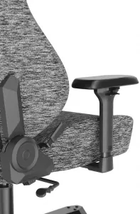 Herná stolička DXRacer TANK sivá, látková_