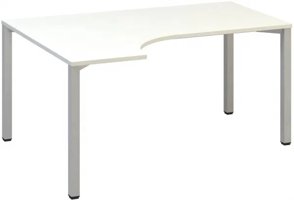 ALFA 200 stôl kancelárský 208, 160x120/80 cm rohový ľavý