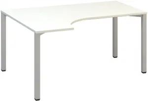 ALFA 200 stôl kancelárský 208, 160x120/80 cm rohový ľavý