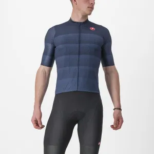 Castelli LIVELLI Pánsky cyklistický dres, tmavo modrá, veľkosť