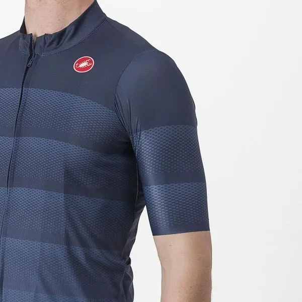 Castelli LIVELLI Pánsky cyklistický dres, tmavo modrá, veľkosť