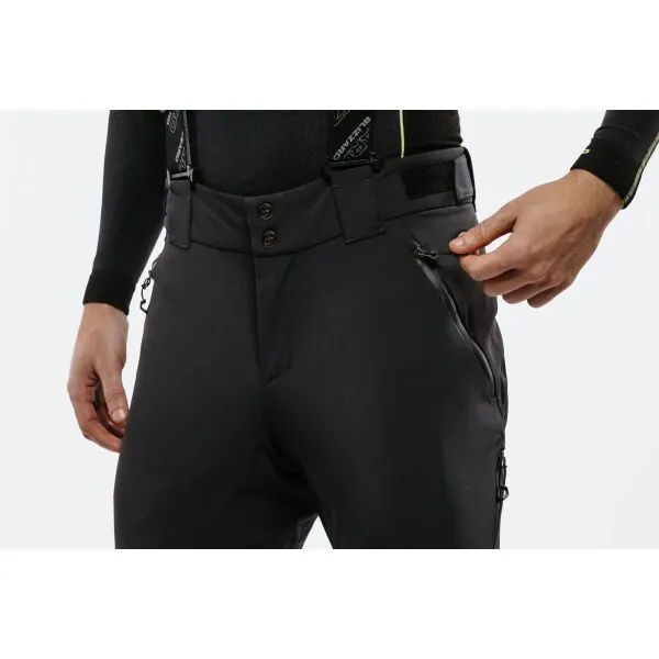 Pánske lyžiarske zateplené nohavice BLIZZARD Ski Pants Lofer, black