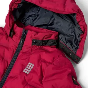 LEGO&reg; kidswear LWJIPE 706 Detská lyžiarska bunda, ružová, veľkosť