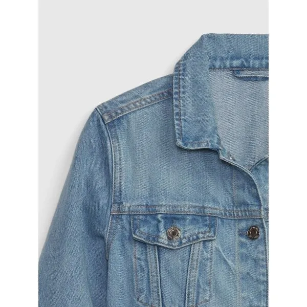 GAP JKT - ICON DNM Dievčenská bunda, svetlomodrá, veľkosť