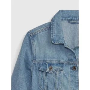GAP JKT - ICON DNM Dievčenská bunda, svetlomodrá, veľkosť