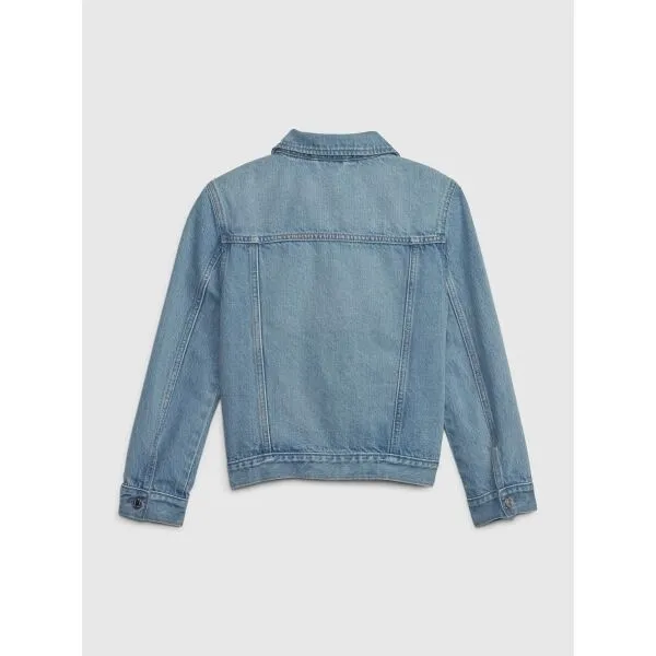 GAP JKT - ICON DNM Dievčenská bunda, svetlomodrá, veľkosť