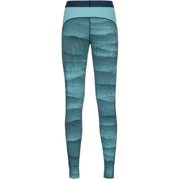 Odlo BL BOTTOM LONG WHISTLER ECO Dámske funkčné nohavice, modrá, veľkosť