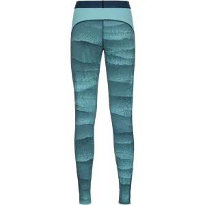 Odlo BL BOTTOM LONG WHISTLER ECO Dámske funkčné nohavice, modrá, veľkosť