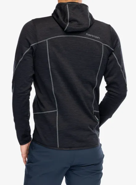Mikina s kapucňou Hannah Damar Hoody - anthracite mel