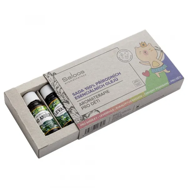 Aromaterapia pre deti - sada 100% prírodných éterických olejov