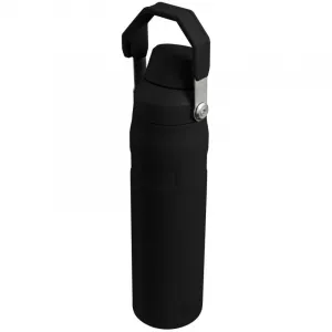Stanley IceFlow™ Fast Flow Lid Bottle fľaša na vodu z nehrdzavejúcej ocele Black 600 ml