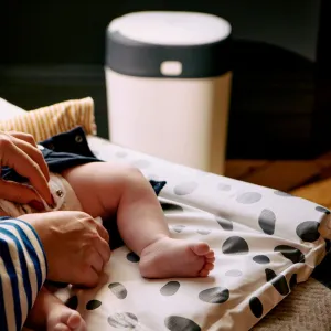 Tommee Tippee Twist & Click White kôš na plienky + kazeta do koša 1 ks
