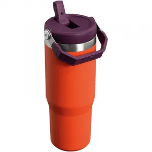 Stanley IceFlow™ Flip Straw Tumbler fľaša na vodu z nehrdzavejúcej ocele Tigerlilly 890 ml