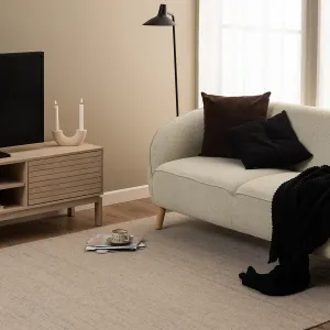 Actona TV stolek Linley 160 cm dub bělený