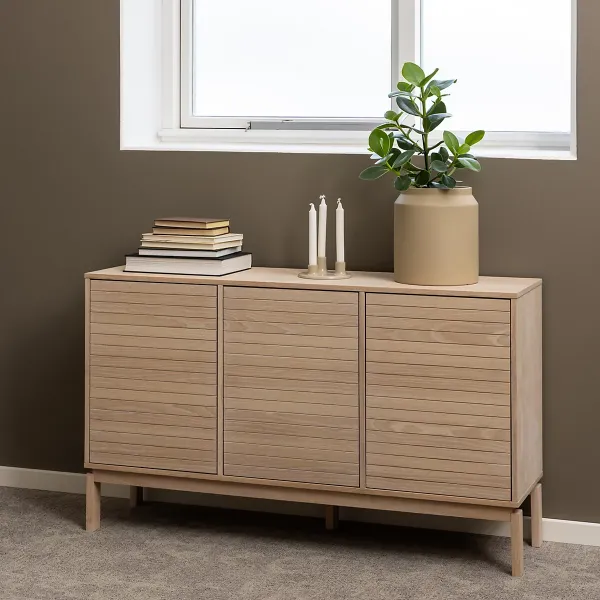 Actona Komoda Linley 135 cm dub bělený