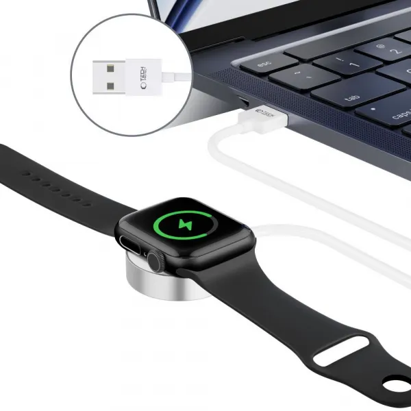 Tech-Protect Magnetic Charging Cable for Apple Watch - 1,2m