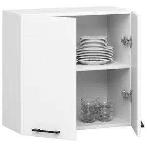 Ak furniture Kuchynská skrinka Olivia W II 60 cm - biela závesná