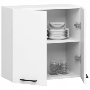 Ak furniture Kuchynská skrinka Olivia W II 60 cm - biela závesná