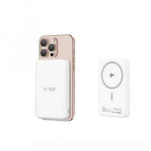 Tech-Protect PB24 Lifemag MagSafe PowerBank 10000mAh - White