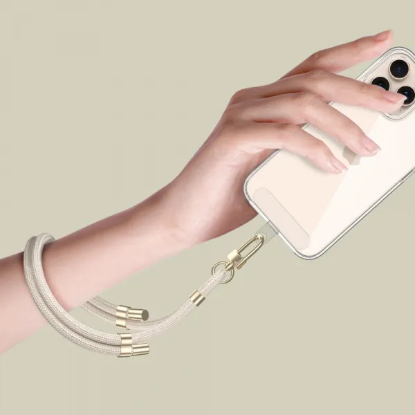 Innocent Universal Wrist Strap - Beige/Gold