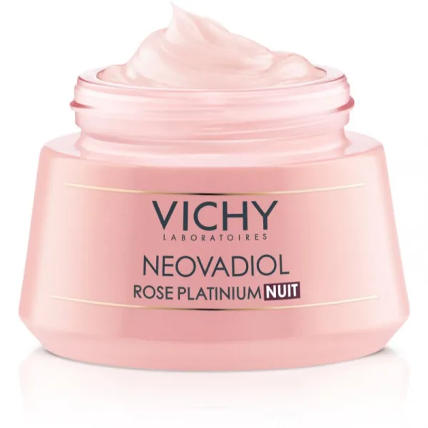 Vichy Neovadiol Rose Platinium rozjasňujúci a obnovujúci nočný krém pre zrelú pleť 50 ml