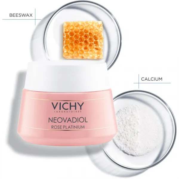 Vichy Neovadiol Rose Platinium rozjasňujúci a posilňujúci denný krém pre zrelú pleť 50 ml