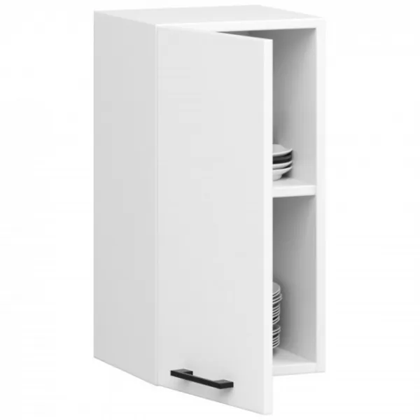 Ak furniture Kuchynská skrinka Olivia W 40 cm - biela závesná
