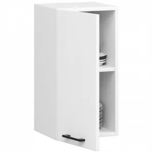 Ak furniture Kuchynská skrinka Olivia W 40 cm - biela závesná