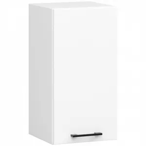 Ak furniture Kuchynská linka Olivie 3 m biela/betón/dub sonoma