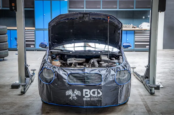 BGS Technics Plachta ochranná na prednú časť osobných automobilov
