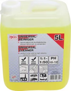 BGS Technics Univerzálny čistič pre vysokotlakové a ultrazvukové čističky, 5 l