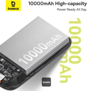 NoName Baseus power banka Qpow 10000mAh 30W bílá s USB-C kabelem