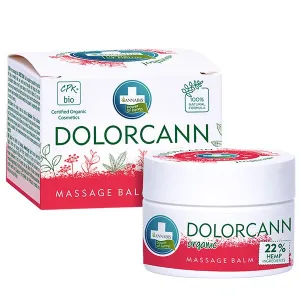 DOLORCANN BIO konopná masážna masť s mentolom - 50 ml - Annabis