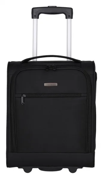 Malý textilný kufor Travelite Cabin 2w Underseater Black