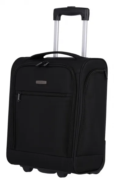 Malý textilný kufor Travelite Cabin 2w Underseater Black